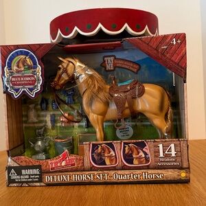 Deluxe Horse Set - Quarter Horse